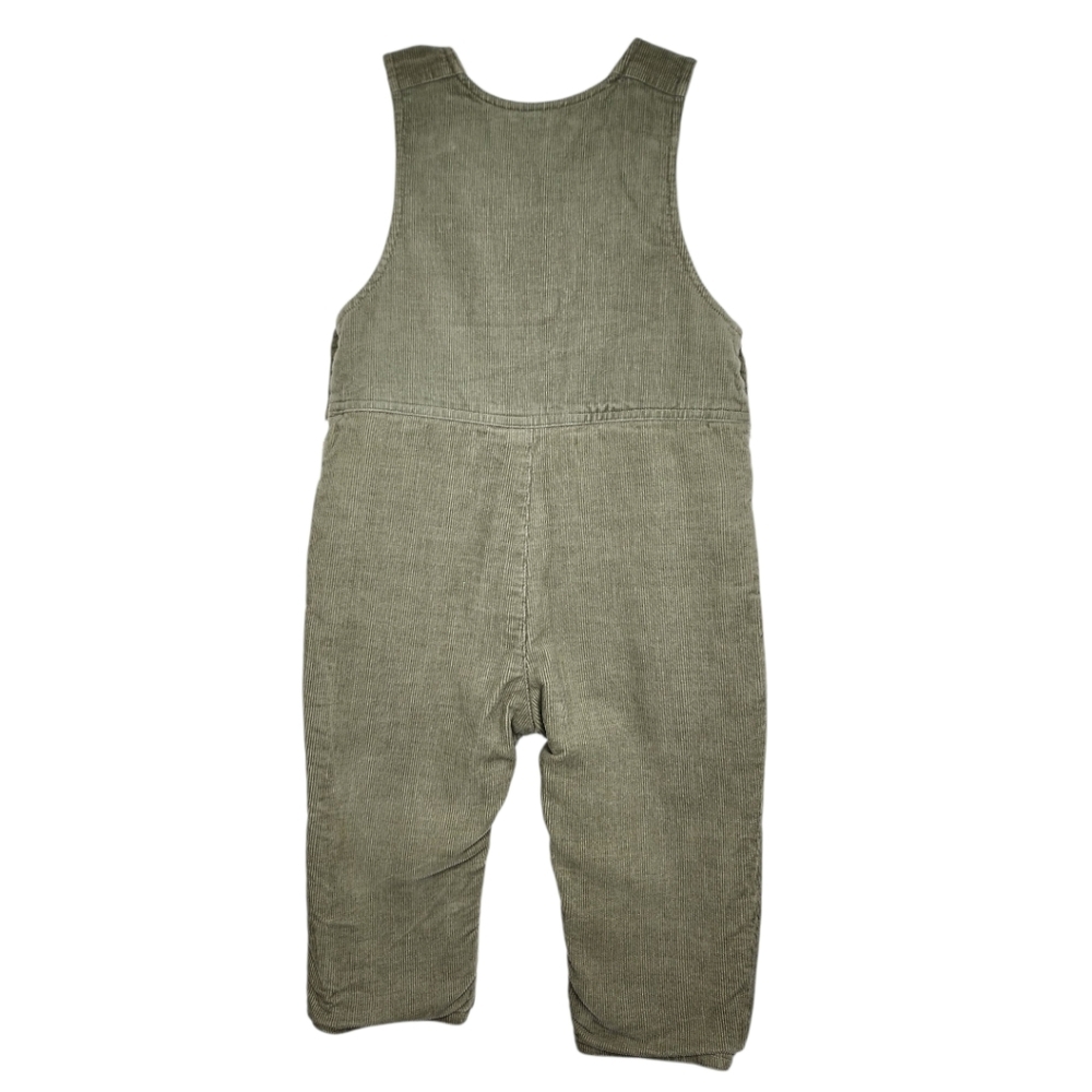 3 Piece Set Harry & Me Corduroy Overalls,  Long Sleeve Shirt Hood Jacket Sz 24M - Picture 5 of 17